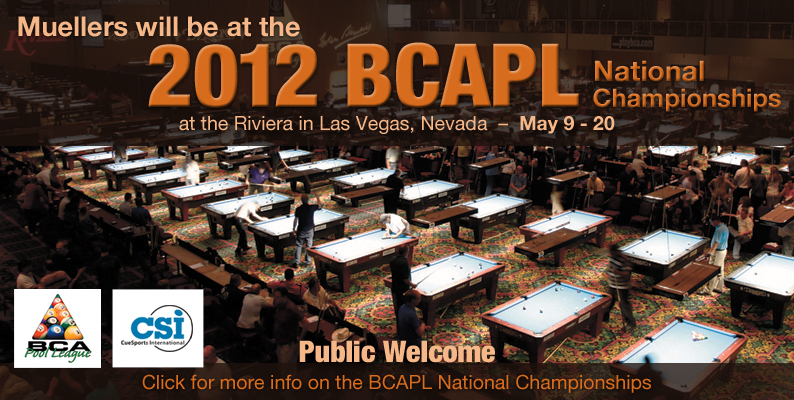 Visit Muellers At The 2012 BCAPL National Championships