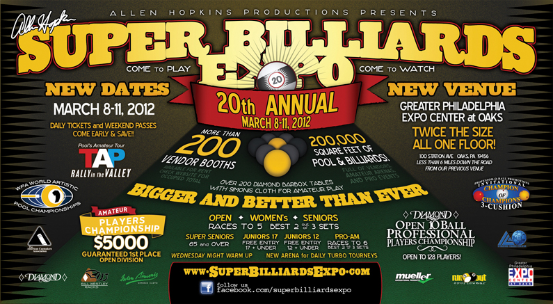 Visit Muellers at the 2012 Super Billiards Expo