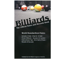 Billiard Congress of America (BCA) Rule Book