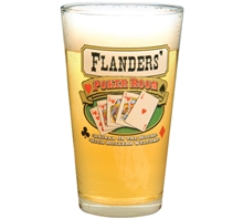 Personalized Poker Glass Set