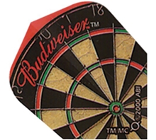 Budweiser® Dartboard Poly Flight