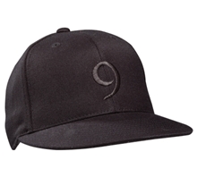 RT9 Black Flat Bill Hat