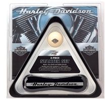 Harley-Davidson® 3-Piece Midnight Chrome Starter Set