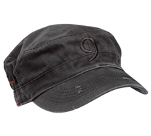 RT9 Destroyed Black Castro Hat