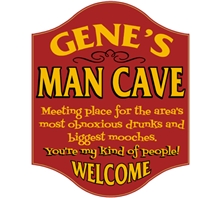 Personalized Man Cave Sign