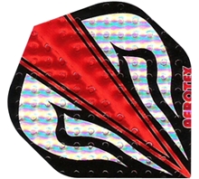Silver/Red/Black Design Aerotex Flight