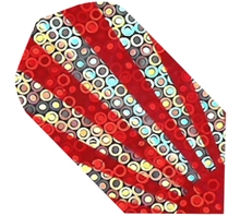 Red/Silver Sunbeam 2D/3D Slim Flight