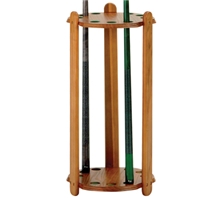 9-Place Round Floor Stand
