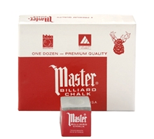 Grey Master Billiard Chalk – Box/12