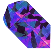 Purple Broken Glass Slim Flight
