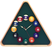 Triangle Pool Ball Clock