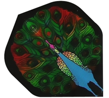 Peacock Poly Met Flight