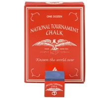 Blue National Tournament Billiard Chalk – Box/12