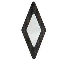 DOUBLE INLAYED DIAMOND EBONY OUT MOP IN