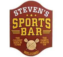 Personalized Dart Sports Bar Sign