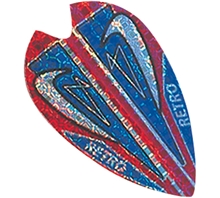 Blue/Red/Silver Retro Flight
