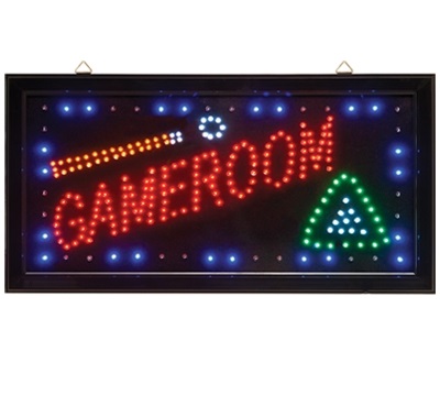 led sign open signs room lighted update restaurant dining signage hanging etundra