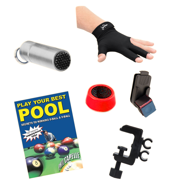 Promotional Image of Pool Player Essentials Bundle
