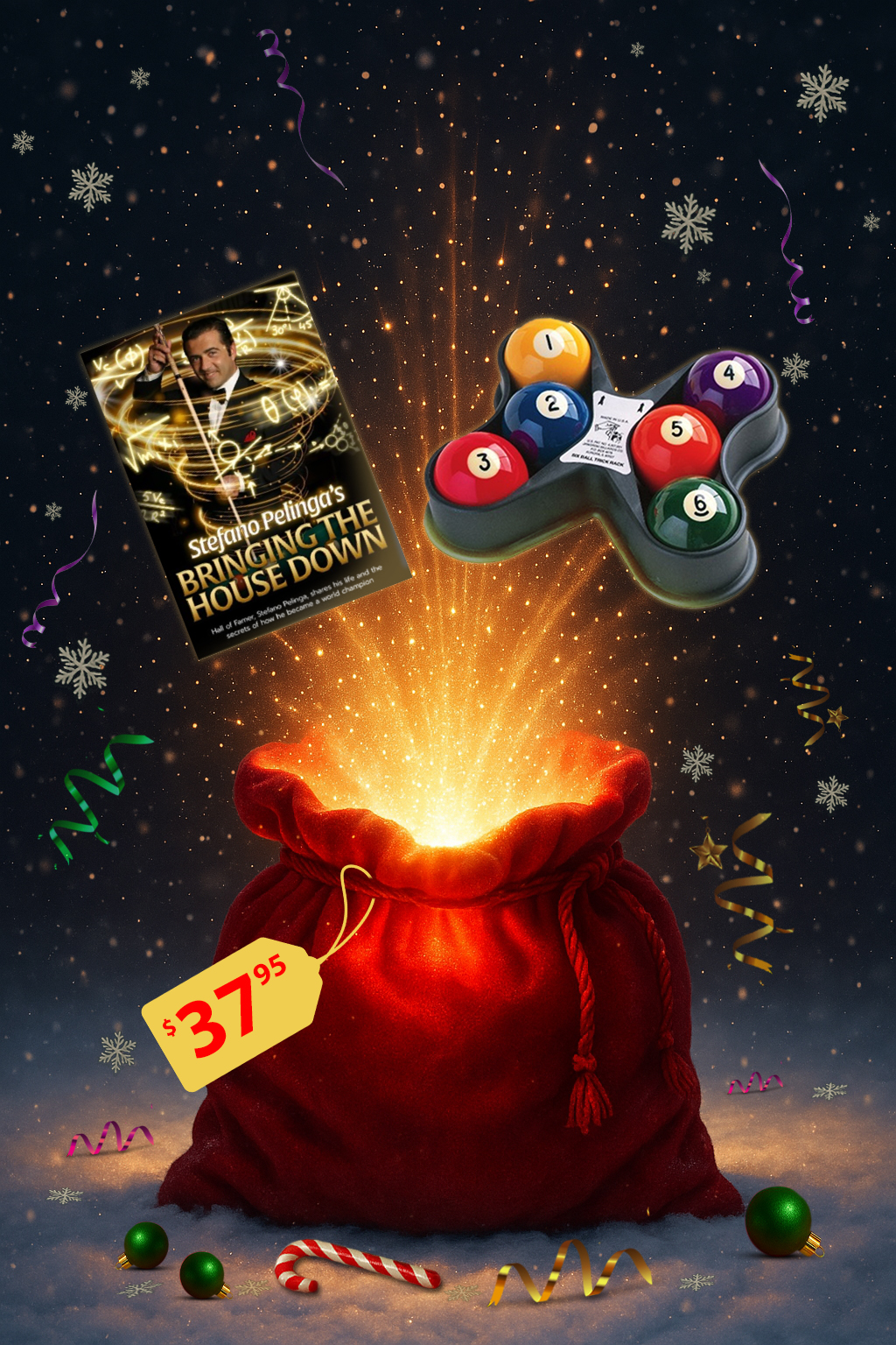 Holiday Promotional Image of Trick Shot Bundle