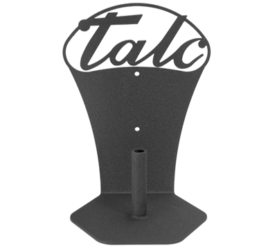 Powder-Coated Steel Cone Talc Holder