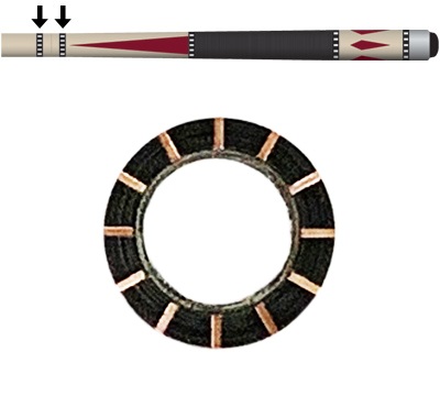 Black/Copper 12 Dash Shaft/Joint Ring