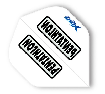 Pentathlon X 180 Dart Flights – White