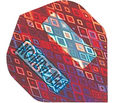 Red Double-Thick 2D/3D Pentathlon Flight