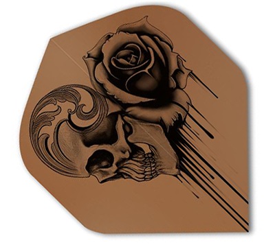 Alchemy Dart Flights – Copper Amoir Noir No. 2 – Standard