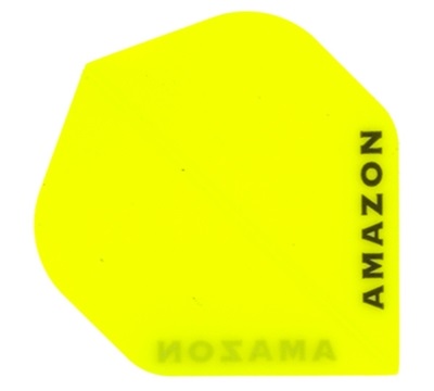 Neon Yellow Amazon Hard Poly Flight
