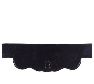 Medium Leather Shield with Tabs