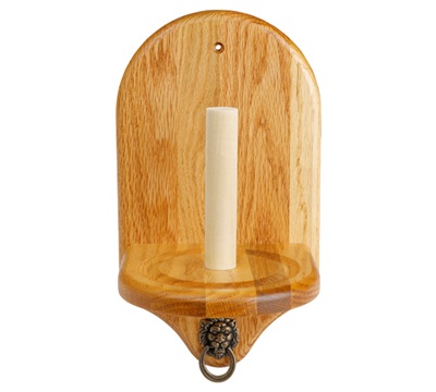 American Made Cone Talc Holder with Towel Ring