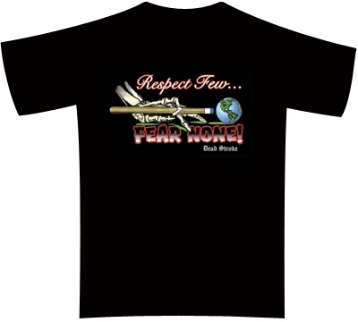 Dead Stroke Pool T-Shirt – Pool Respect Few