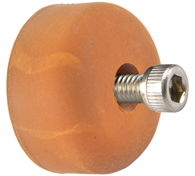 Recessed Brown Rubber Bumper