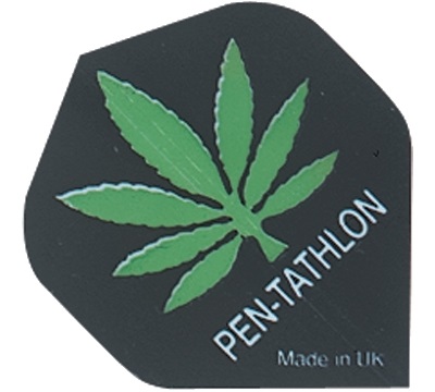 Hemp Leaf Double-Thick Poly Pentathlon Flight