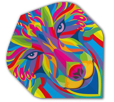 Metro Dart Flights – Colour Wolf – Standard