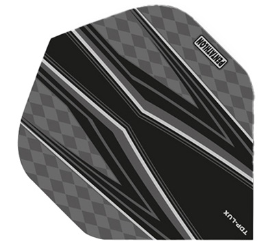 Pentathlon TDP Lux Dart Flights – Grey & Black – Standard