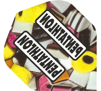 Pentathlon Poly Standard Flight - Licorice