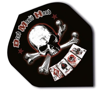 Alchemy Dart Flights – Dead Man’s Hand Skull & Aces – Standard