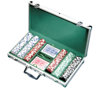 Aluminum 300 Poker Chip Case