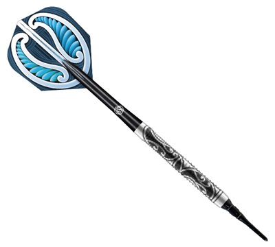 Shot Darts - Warrior Tipu Soft Tip Dart Set
