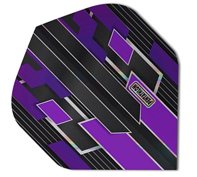 Pentathlon Shimmer Dart Flights – Purple – Standard