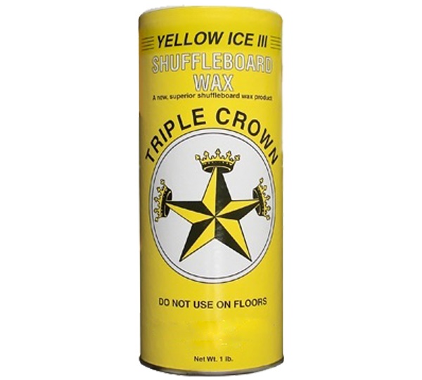Yellow Ice III Shuffleboard Wax Mueller's Billiard & Dart Supplies
