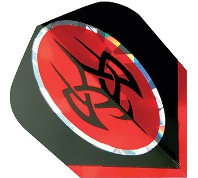 Red, Silver & Black 2D/3D Flight