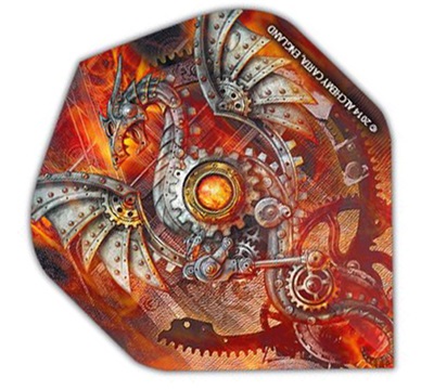 Alchemy Dart Flights – Pyrosaur – Standard