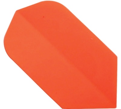 Neon Orange Hard Poly Slim Flight