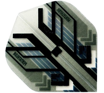 Pentathlon Poly Flight - Transparent Green/Black