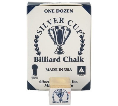 Camel Silver Cup Billiard Chalk – Box/12