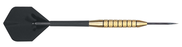 Exec Brass Steel Tip Dart 21g knurled