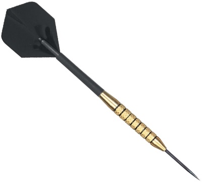 Exec Brass Steel Tip Dart 21g knurled