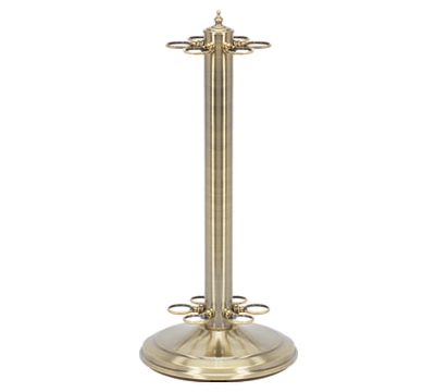 Metal Cue Stand – Antique Brass